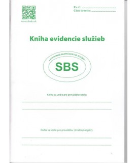 KNIHA EVIDENCIE SLUŽIEB SBS a VO